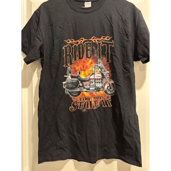 Ride it like you stole it T-shirt size Medium - Picture 1 of 2